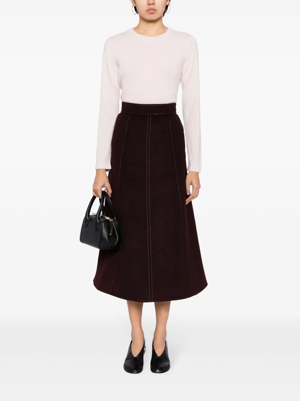 Long-Sleeve Cashmere Jumper