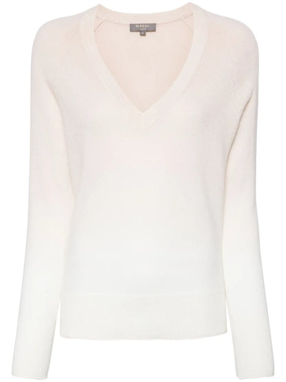 Gradient-Effect Cashmere Jumper