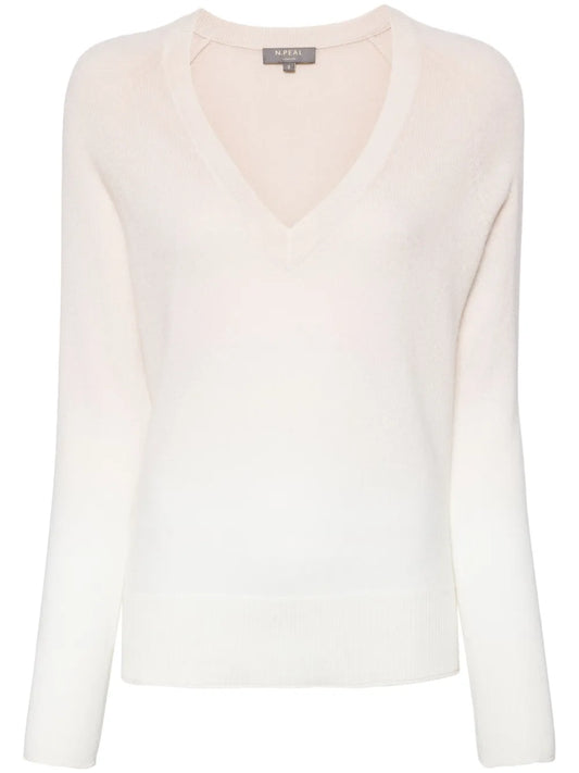 Gradient-Effect Cashmere Jumper