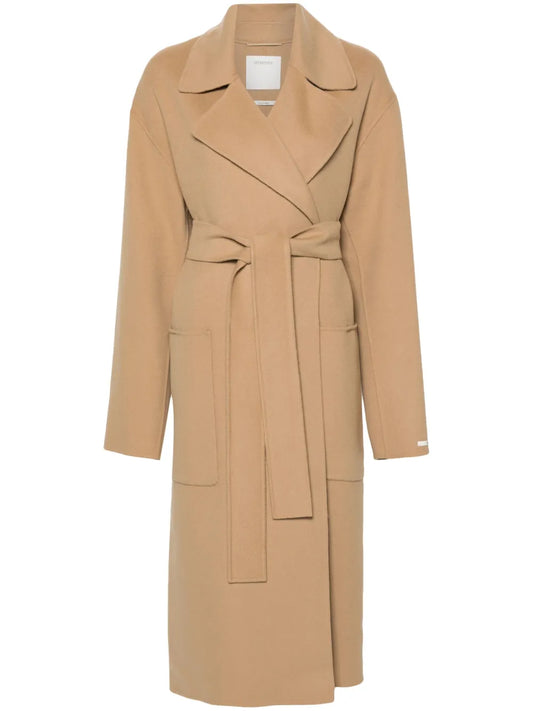 Polka Belted Coat