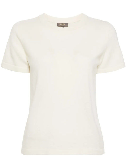 Crew-Neck Cashmere T-Shirt