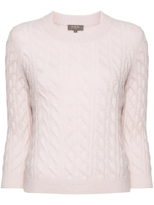 Cable-Knit Cashmere Jumper
