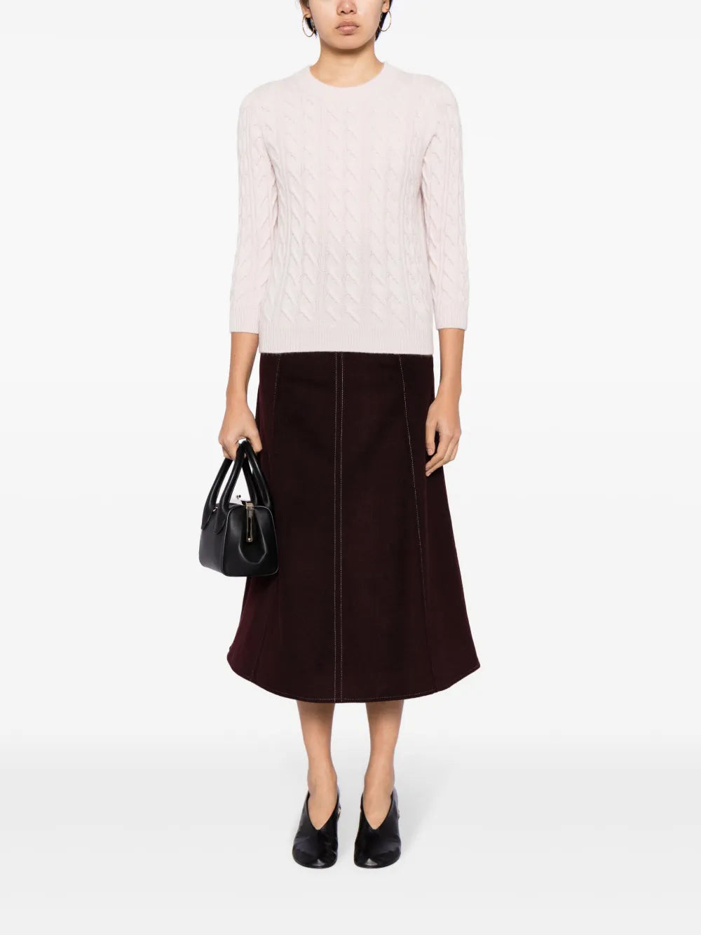Cable-Knit Cashmere Jumper