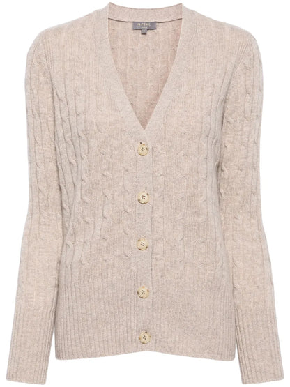 Clara Organic-Cashmere Cardigan