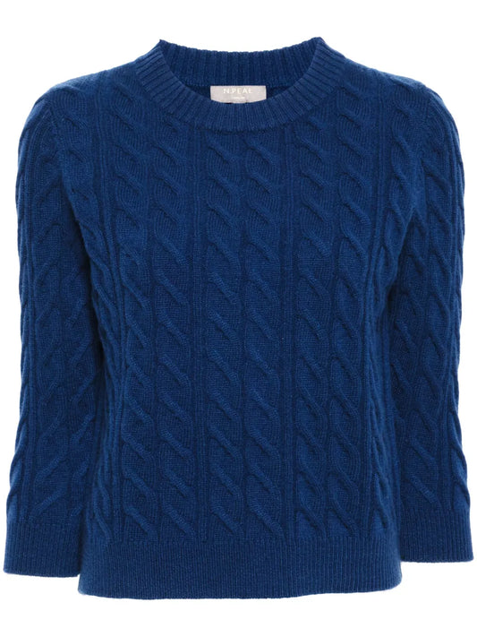 Cable-Knit Cashmere Jumper
