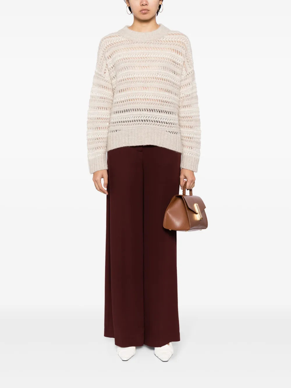 Open-Knit Jumper