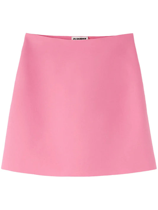 A-Line High-Waisted Mini Skirt