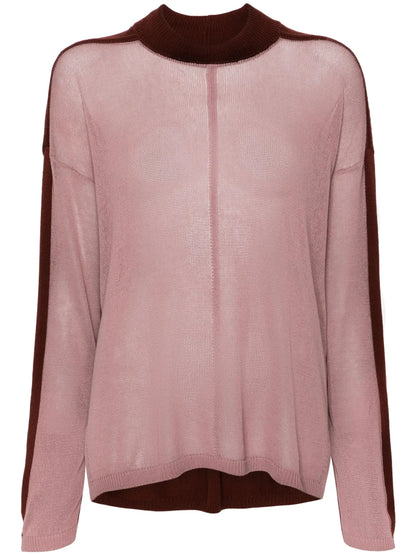 Combo Drop-Shoulder Cotton Jumper