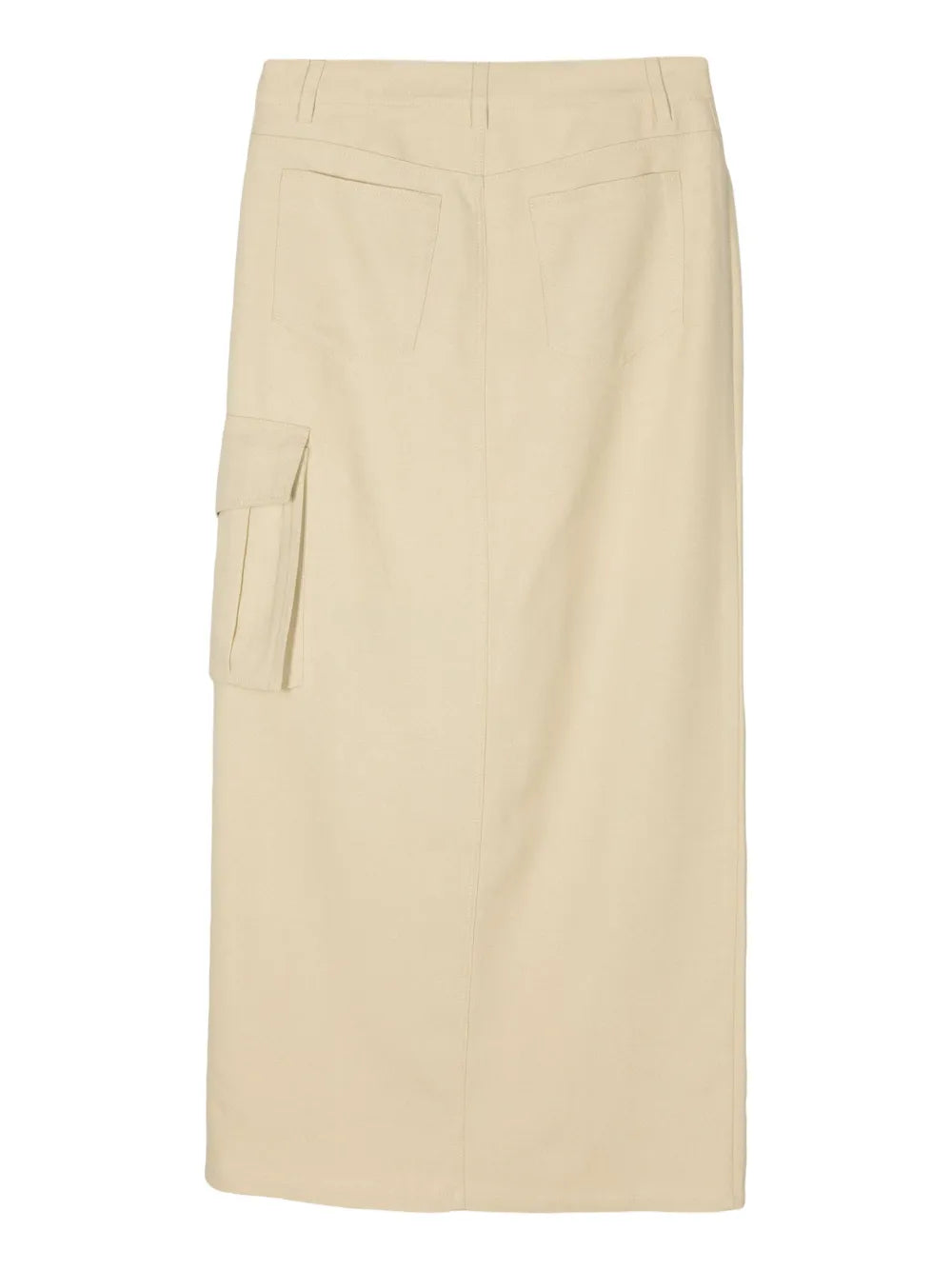 Slitted Maxi Skirt