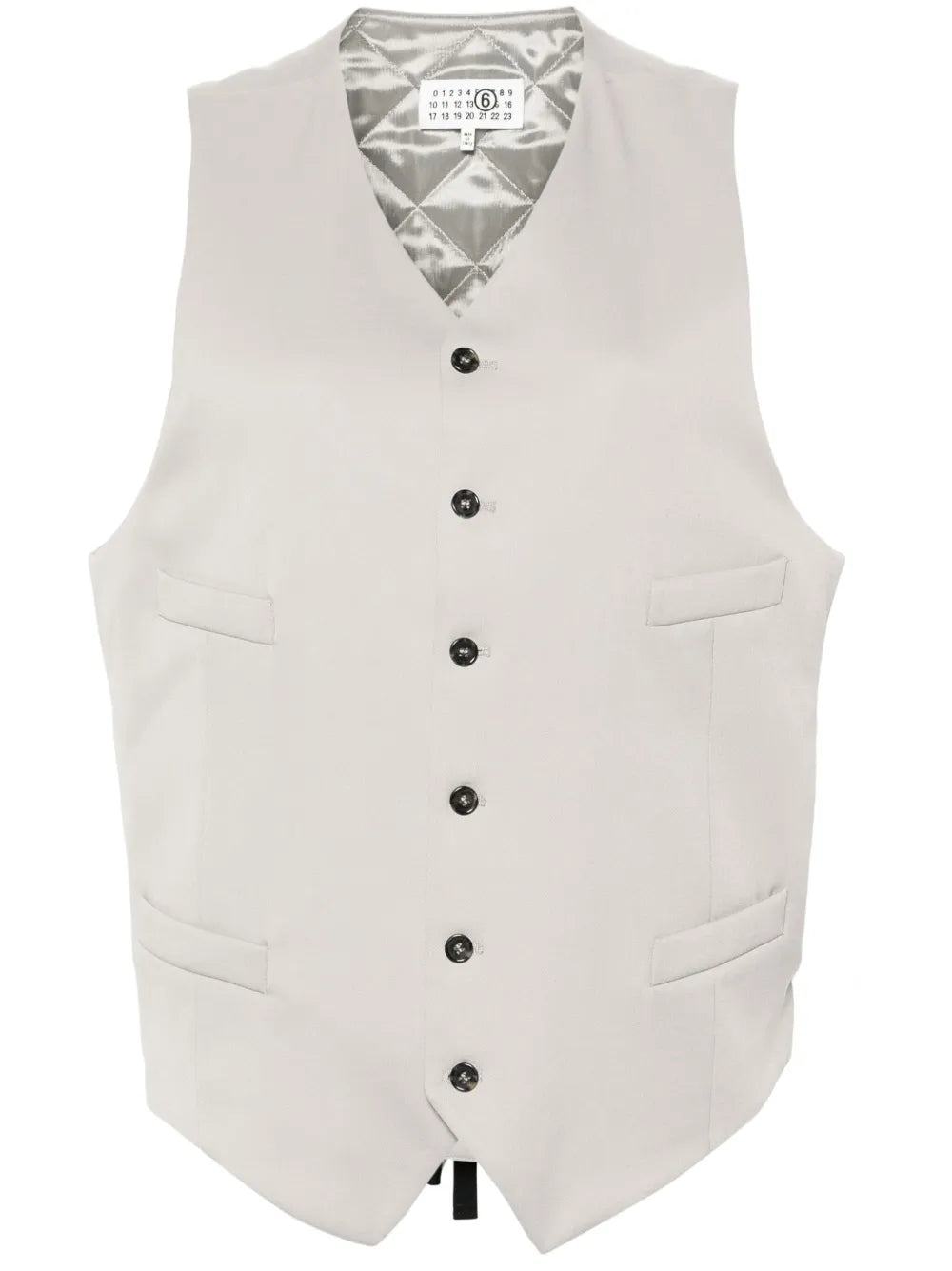 V-Neck Padded Waistcoat