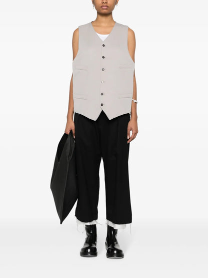 V-Neck Padded Waistcoat