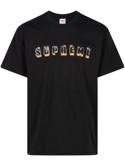 Stencil Logo-Print Cotton T-Shirt
