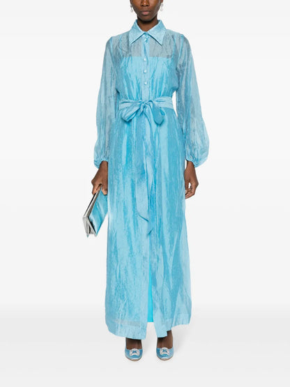 Lobelia Organza Shirt Dress
