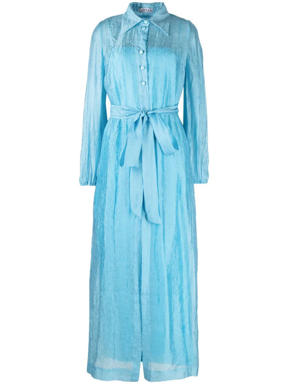 Lobelia Organza Shirt Dress
