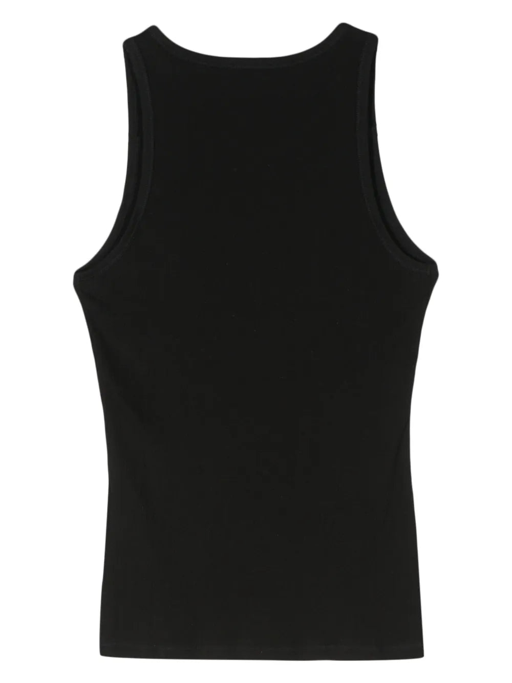 Ribbed Stretch-Cotton Top