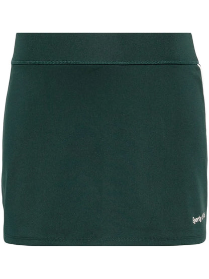 Logo-Print Jersey Mini Skort