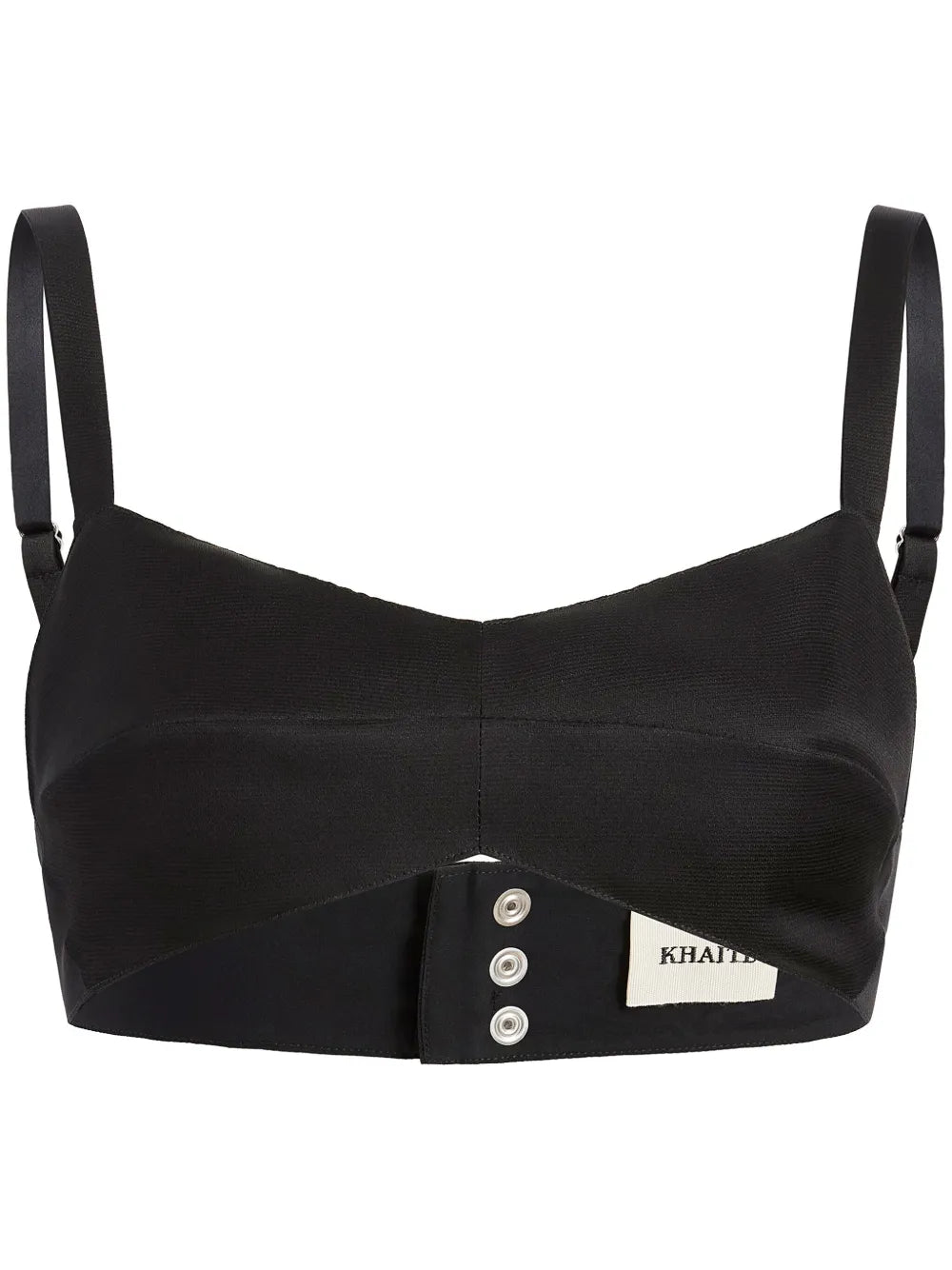 The Knox Silk Bralette Top