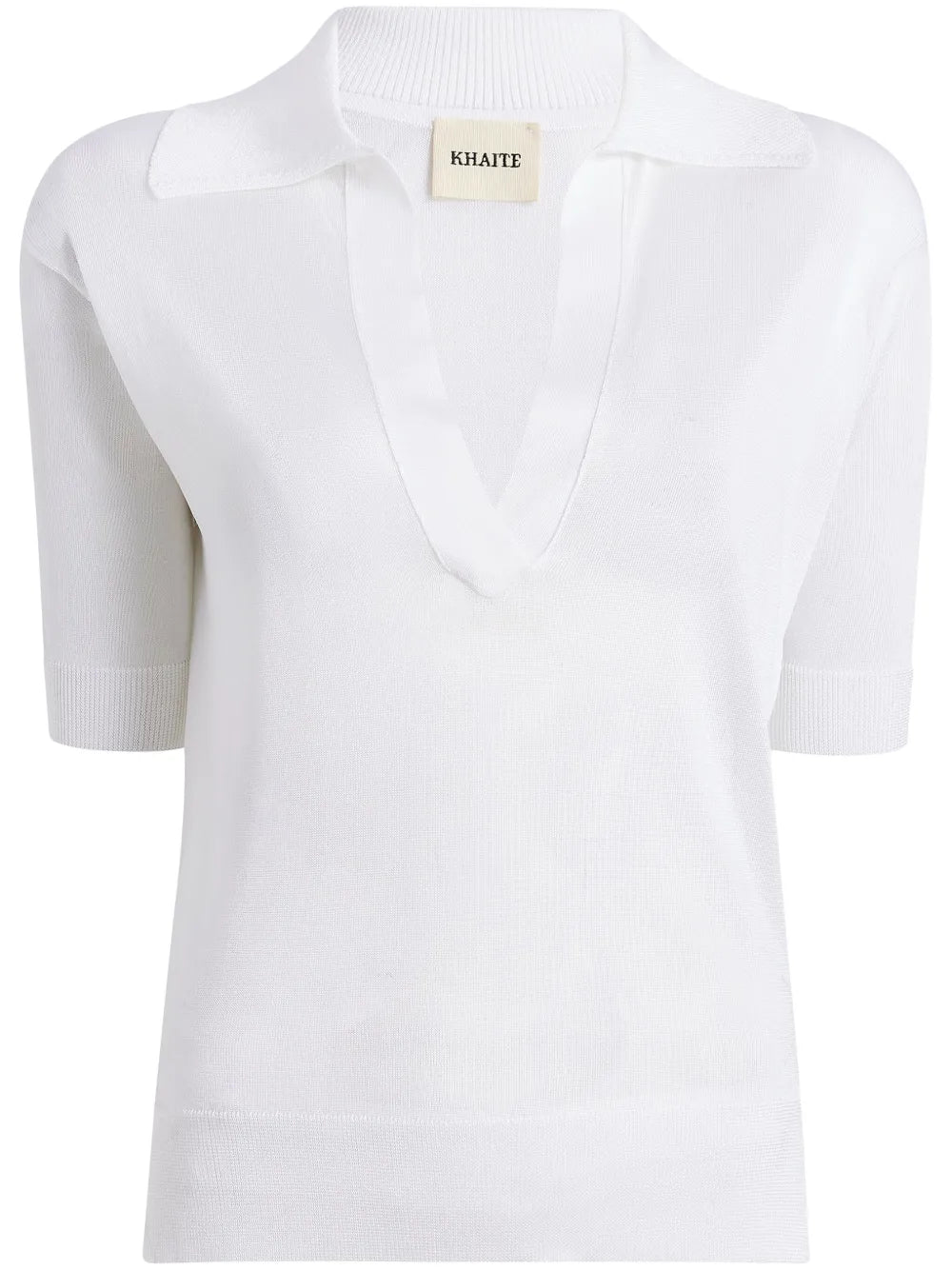 The Julita V-Neck Polo Top