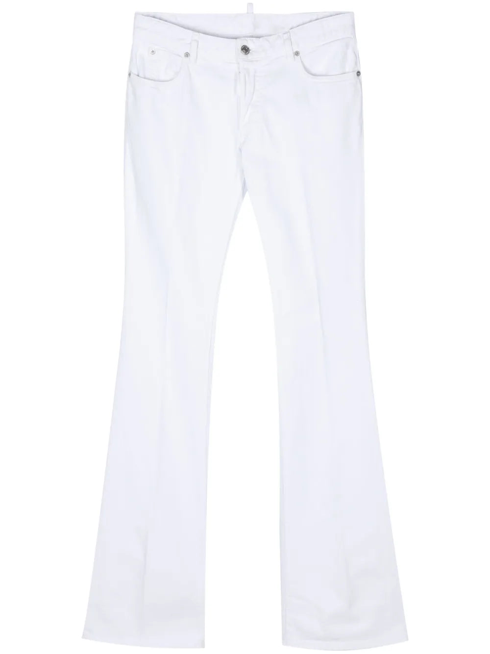Mid-Rise Flared Jeans