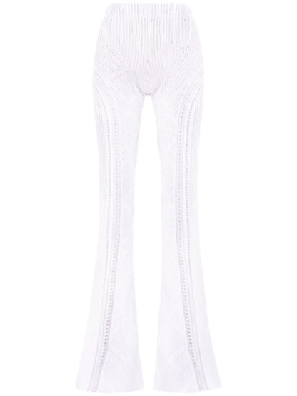 Disco Open-Knit Trousers