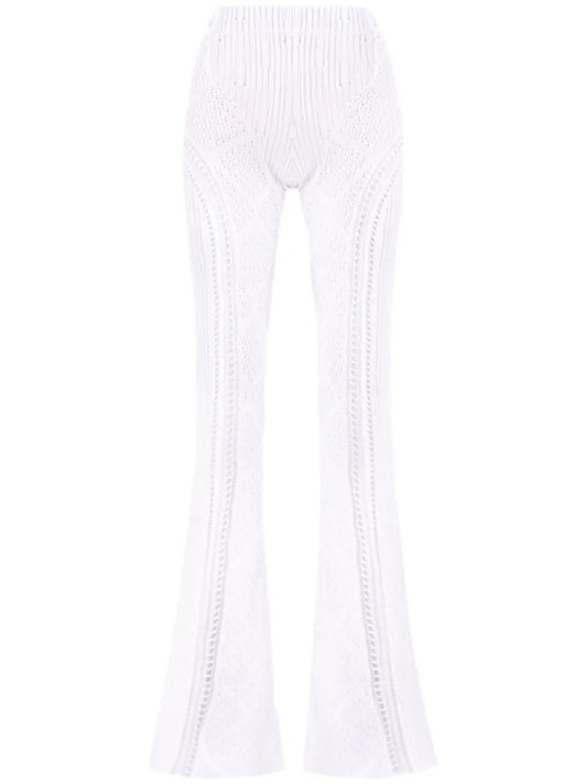 Disco Open-Knit Trousers