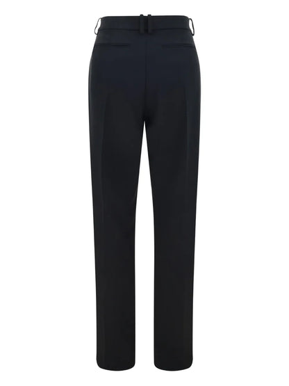 Borgo Straight-Leg Wool Trousers