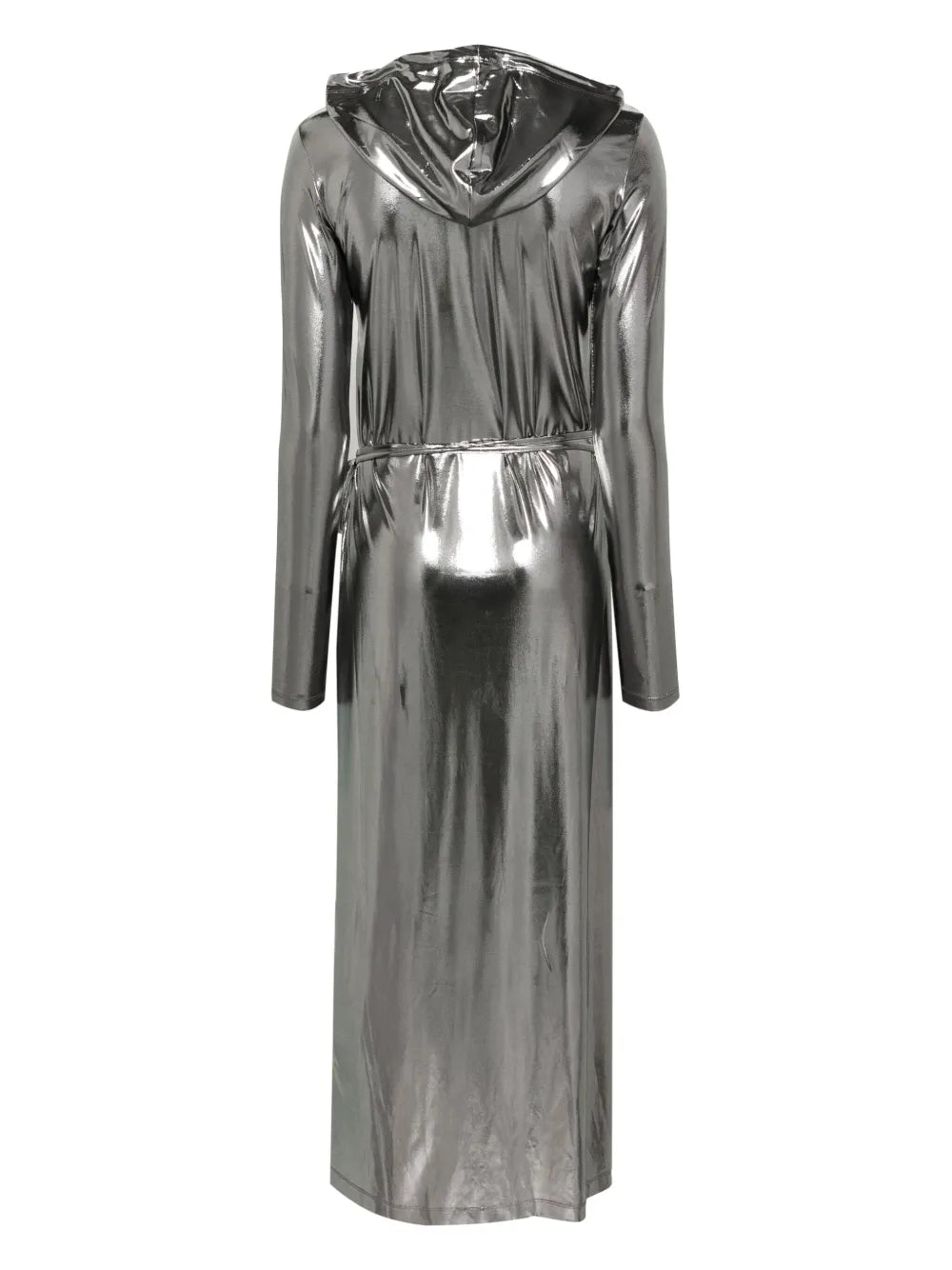 D-Fanzy Hooded Wrap Dress