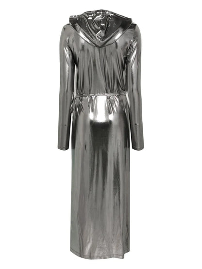 D-Fanzy Hooded Wrap Dress