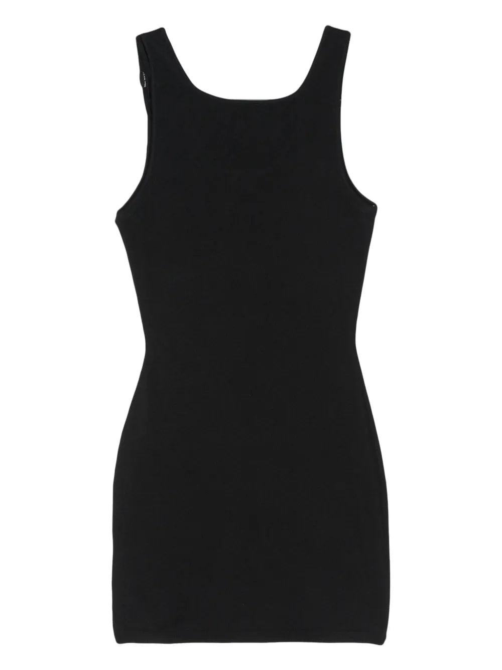 Logo Plaque Mini Dress