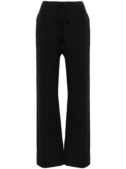 Wool-Cashmere Knitted Trousers