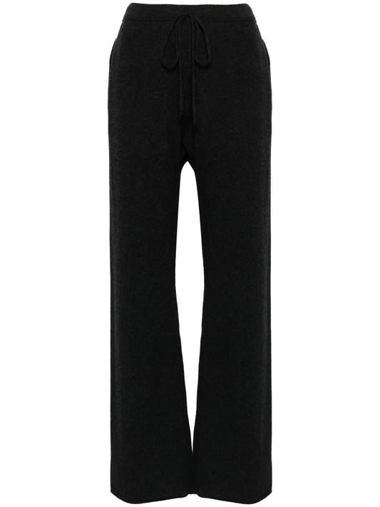 Wool-Cashmere Knitted Trousers