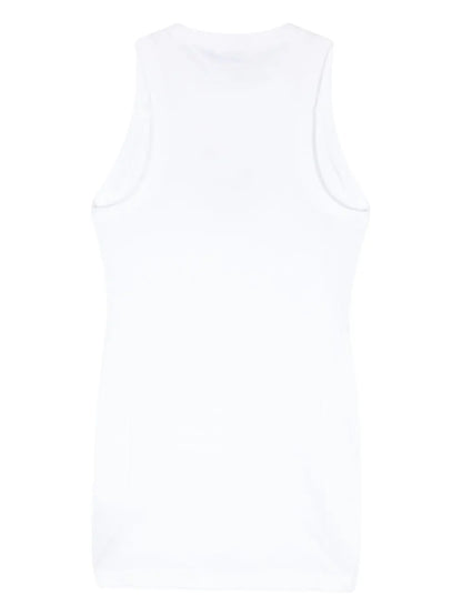 Logo-Embellished Cotton Mini Dress