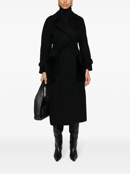 Magia Belted Cashmere Coat