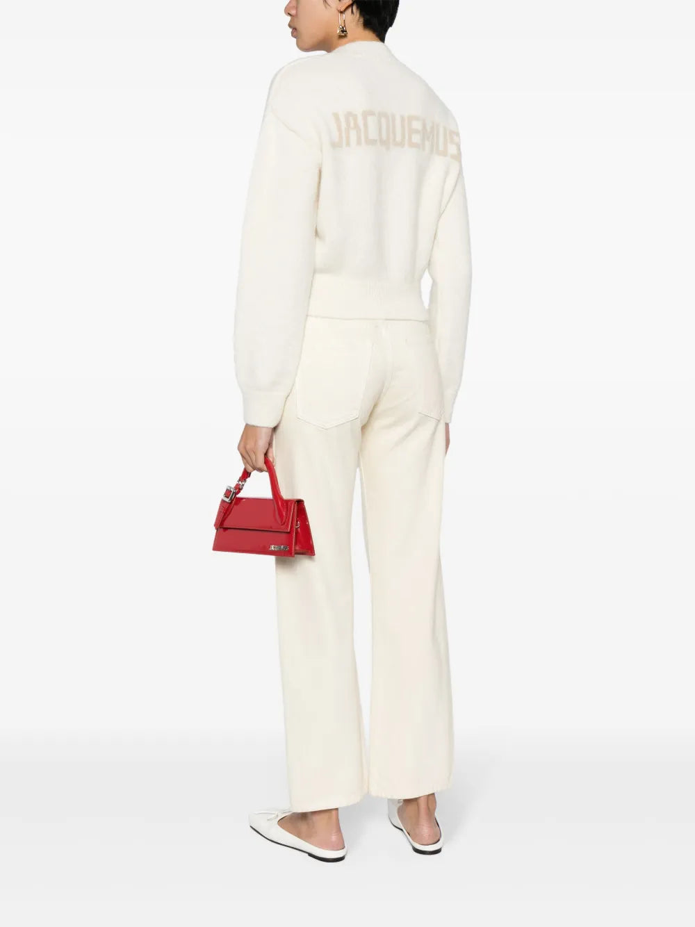 La Maille Jacquemus Logo-Intarsia Jumper