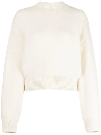La Maille Jacquemus Logo-Intarsia Jumper