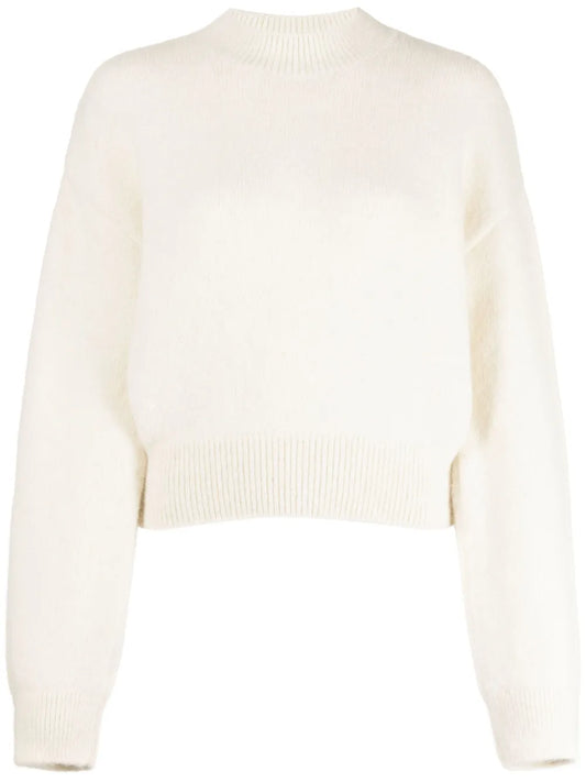 La Maille Jacquemus Logo-Intarsia Jumper