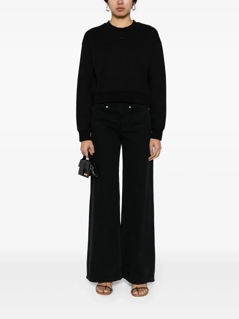 Le Sweatshirt Gros Grain Cotton Top