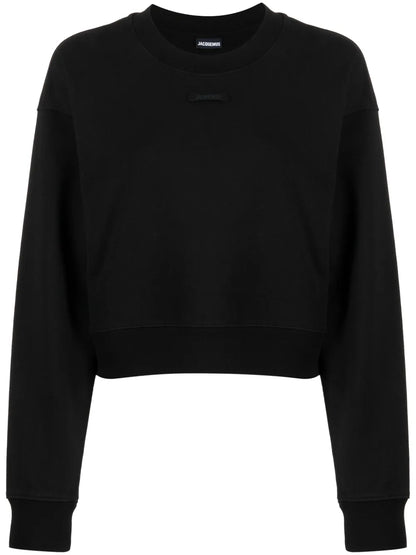 Le Sweatshirt Gros Grain Cotton Top