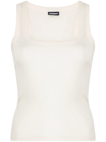 Le Gros Grain Cotton Top