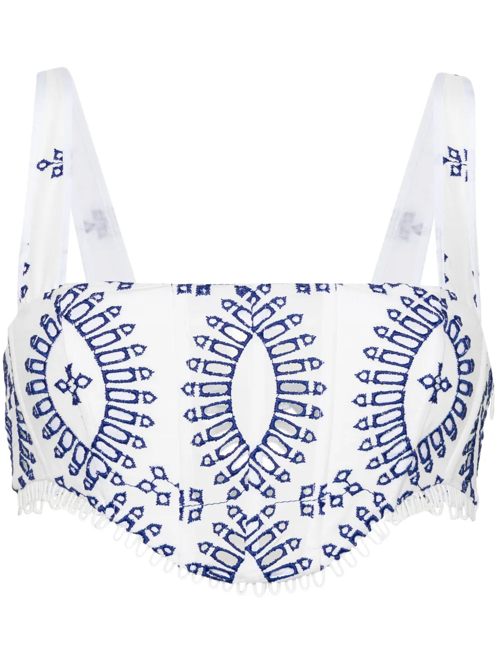 Güik Broderie-Anglaise Crop Top