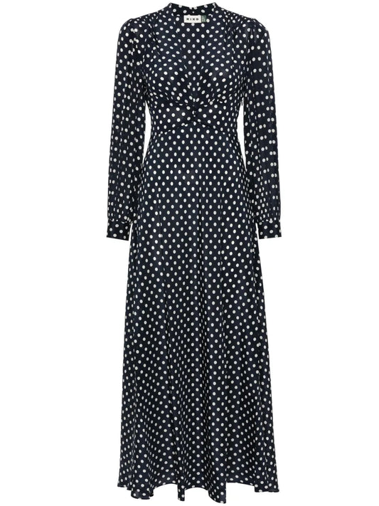 Emory Polka Dot Maxi Dress