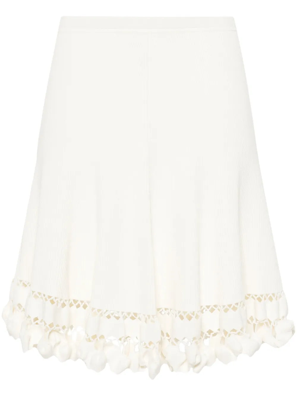 Danica Ribbed-Knit Short Skirt