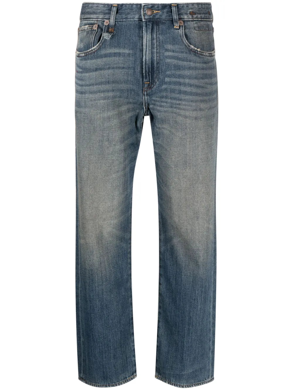 Mid-Rise Boyfriend Jeans