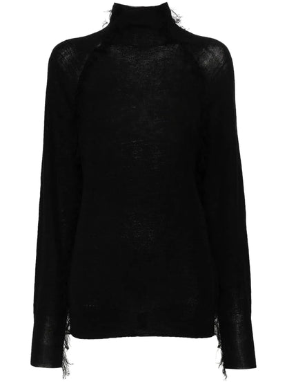 Kivu Frayed-Detail Jumper