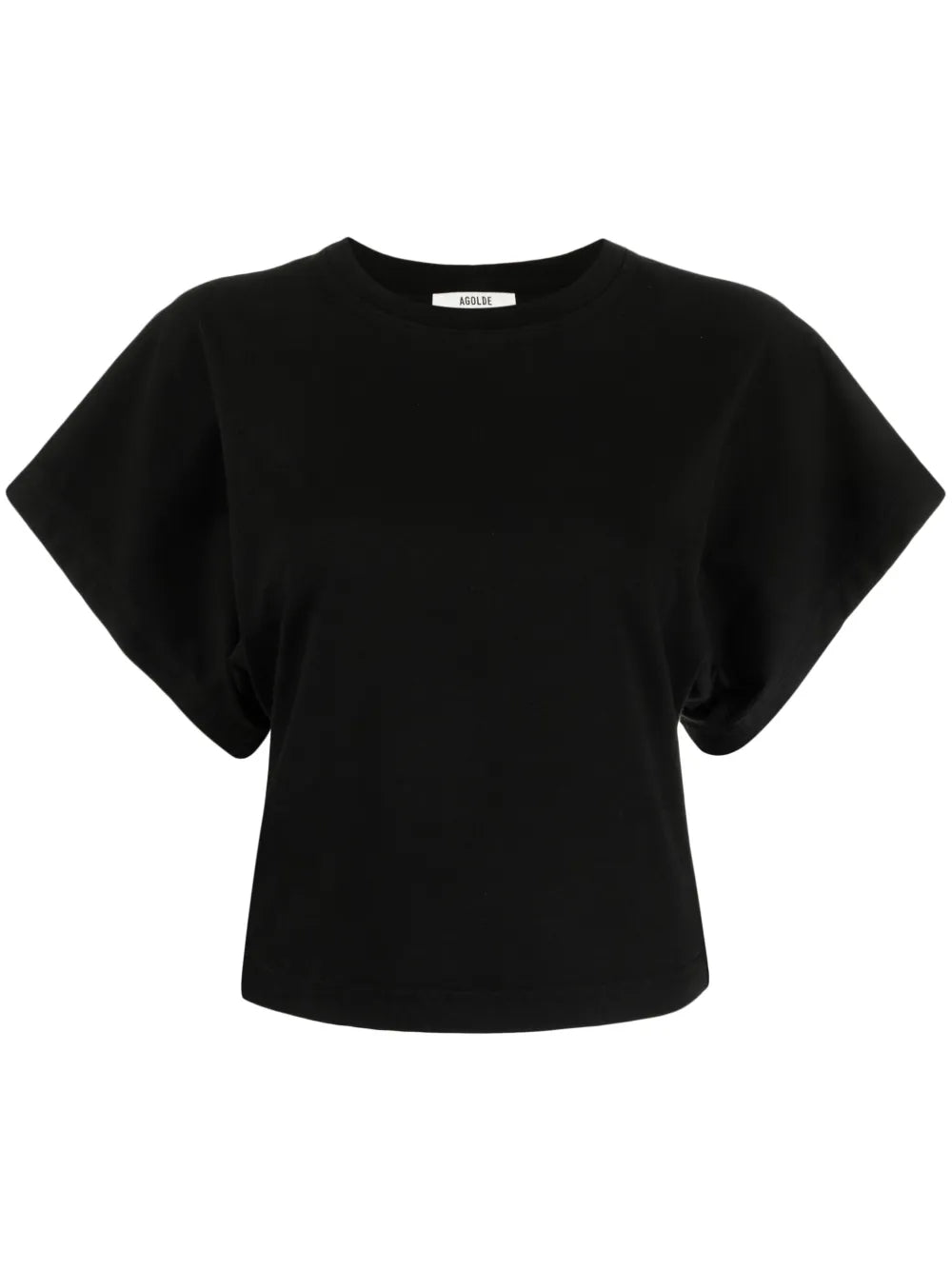 Britt Dolman-Sleeve Cotton T-Shirt