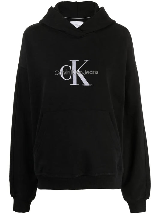 Logo-Print Cotton-Blend Hoodie