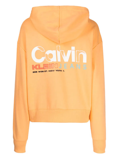 Logo-Print Cotton Hoodie