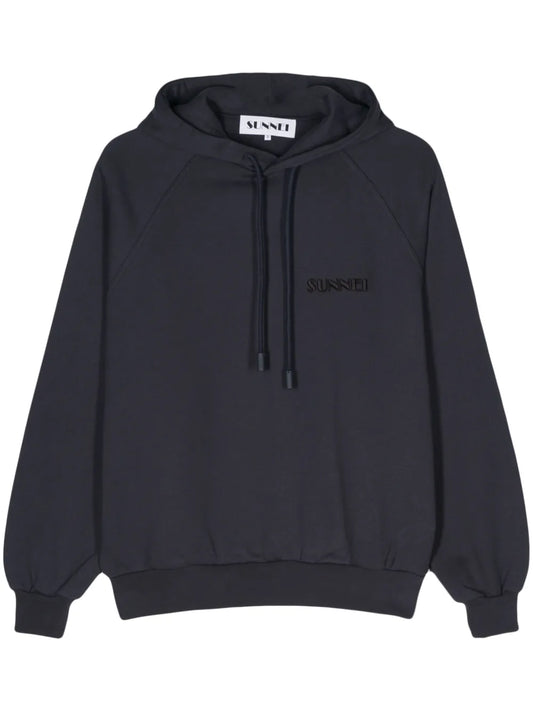 Logo-Embroidered Cotton Hoodie