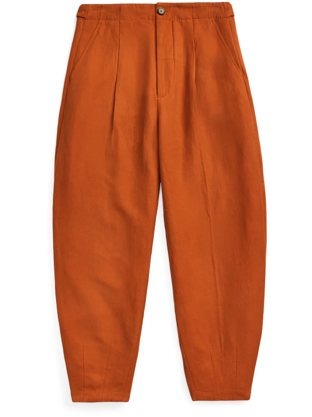 Tapered Silk-Blend Trousers