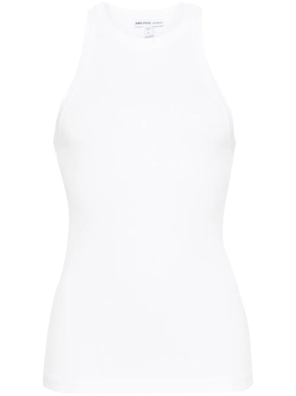 Round-Neck Ribbed-Knit Tank Top